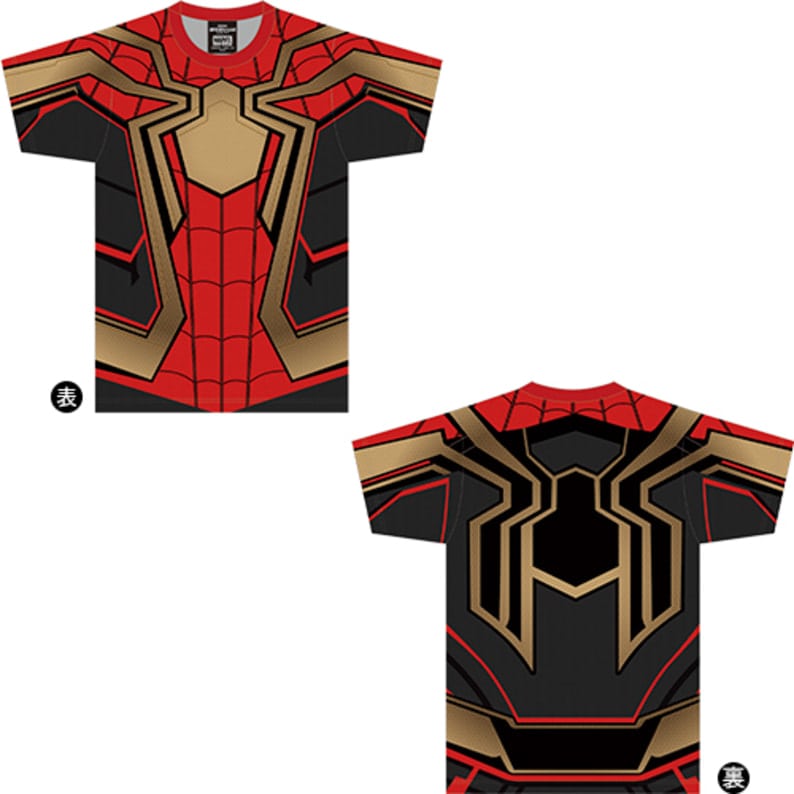 スパイダーマン　ノー・ウェイ・ホーム　レプリカスーツ風Ｔシャツ（INTEGRATED SUIT）キッズサイズ