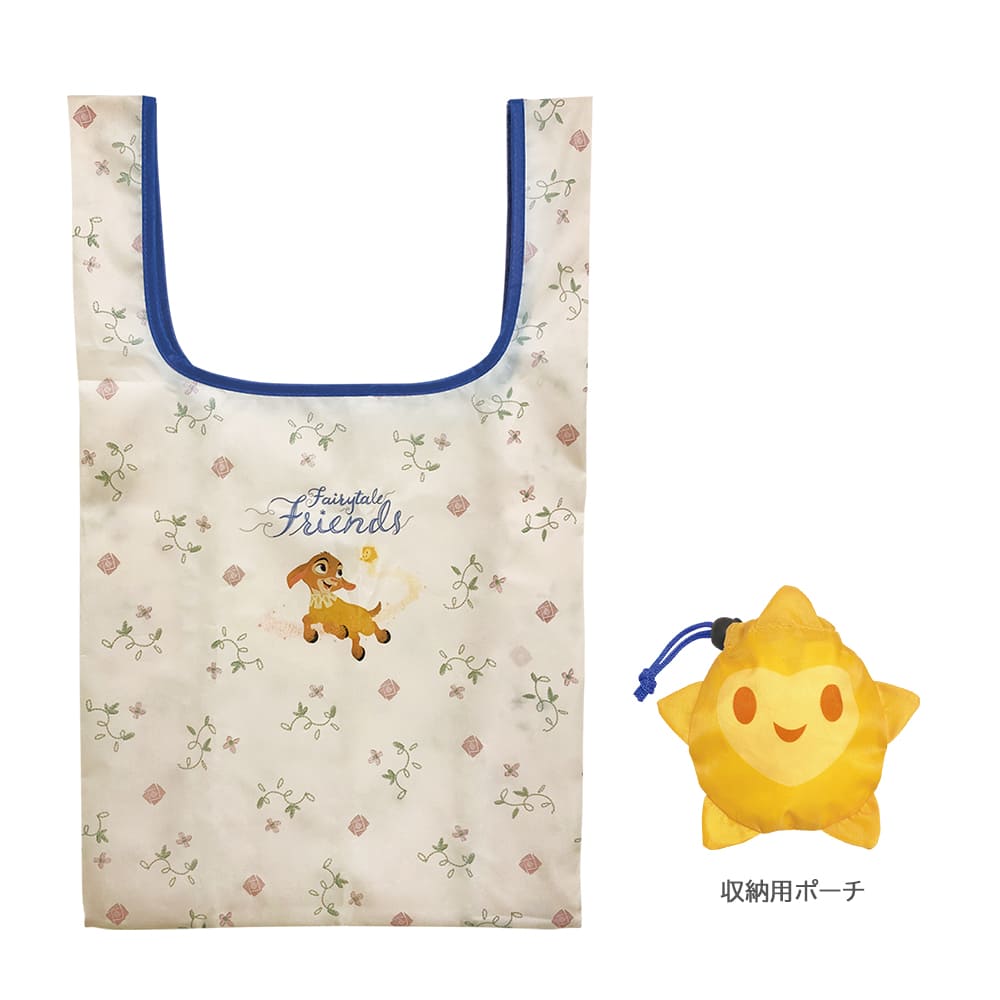 ウィッシュ　ポーチ付きエコバッグ