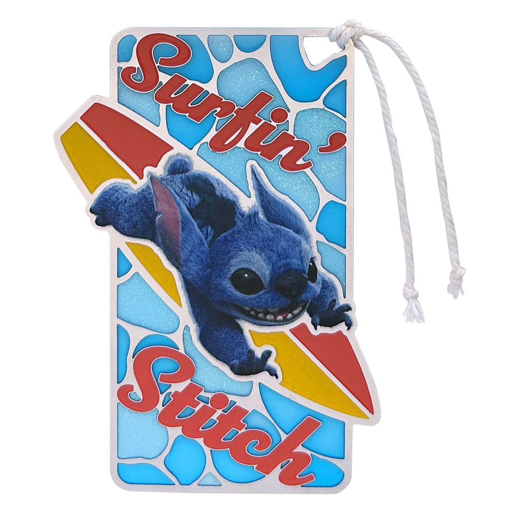 リロ＆スティッチ　ステンドグラス風ブックマーカー