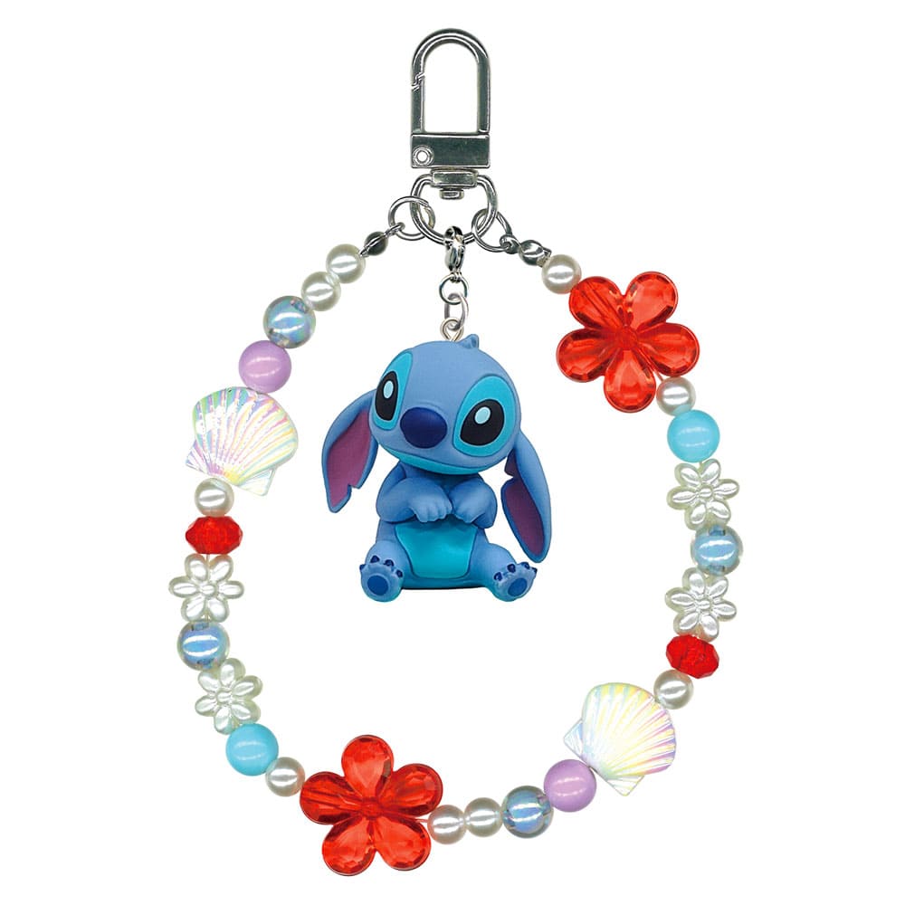 リロ＆スティッチ　マスコットビーズストラップ