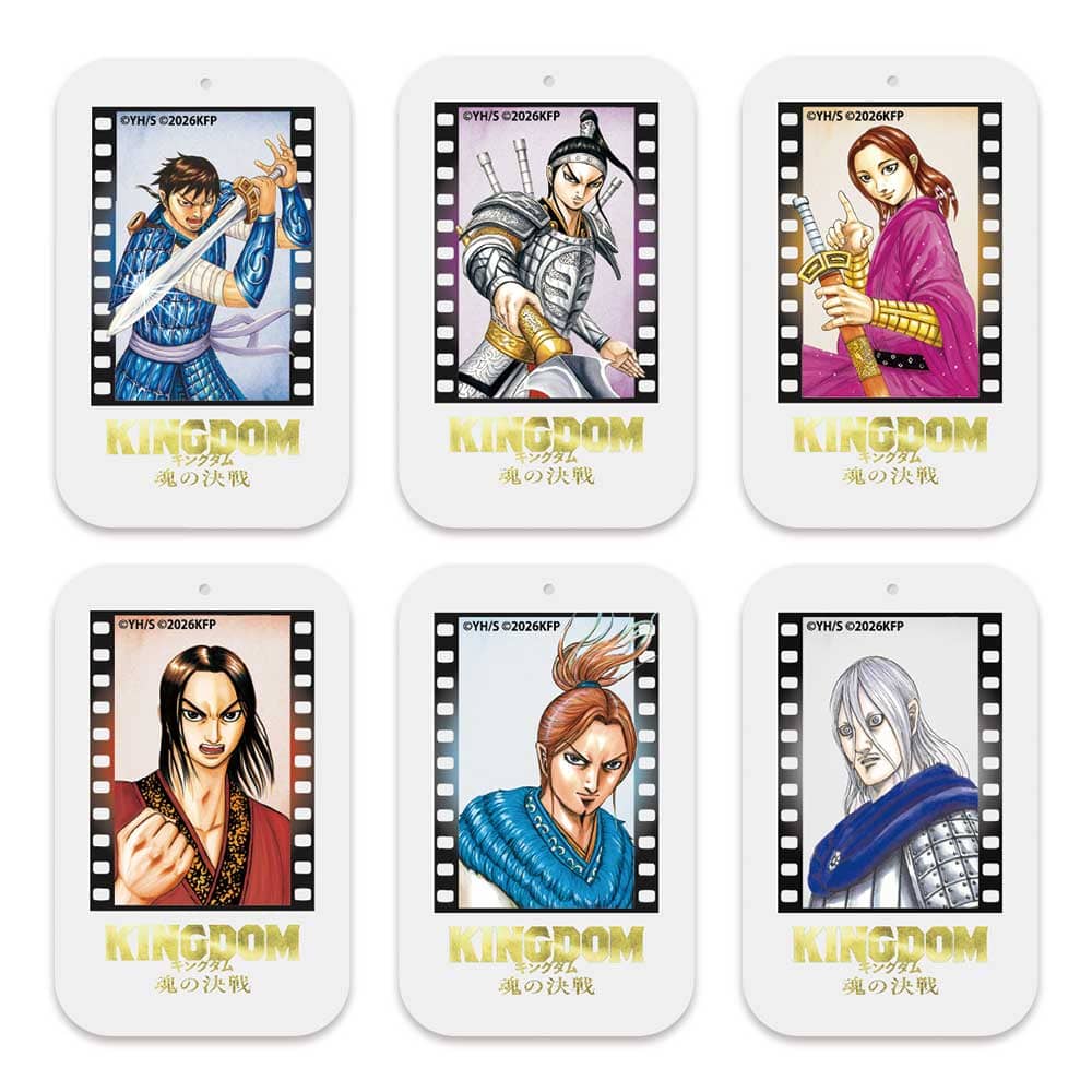 キングダム 魂の決戦　トレーディングスライド缶ケース（付箋入り）（全6種）