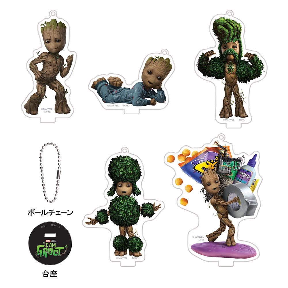 マーベル（共通商品３）　アクリルスタンドコレクション（グルート）