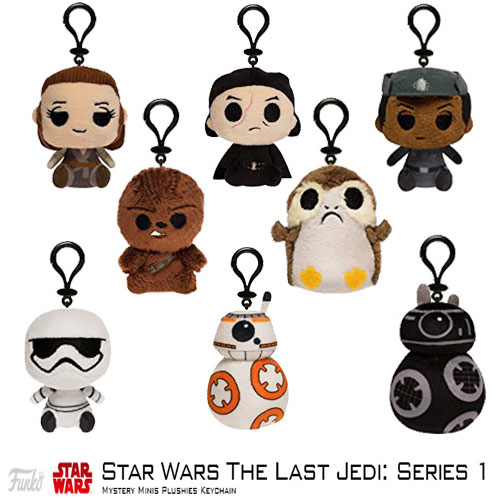 スター・ウォーズ（共通商品２）　プラッシーズ・キーチェーン　最後のジェダイ