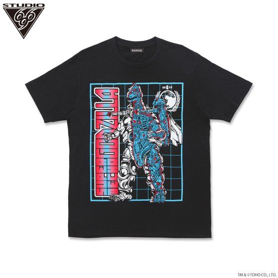 スーパーメカゴジラ Tシャツ feat.STUDIO696　Bタイプ