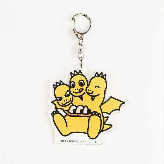 ちびゴジラの逆襲　アクリルキーホルダー（全10種）ちびギドラ