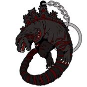 シン・ゴジラ　第４形態つままれキーホルダー