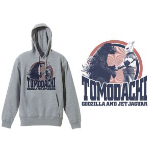 ゴジラ＆ジェットジャガー トモダチ パーカー