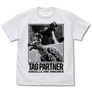 ゴジラ＆アンギラス TAG PARTNER Tシャツ