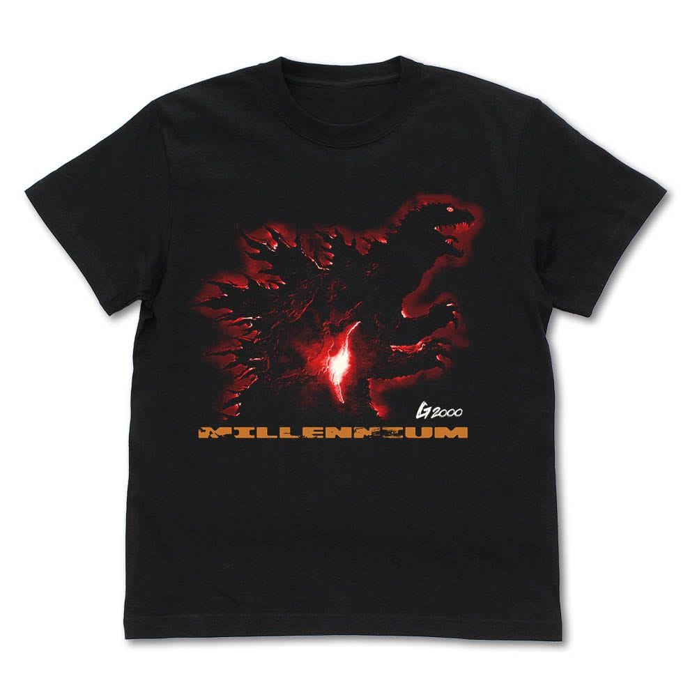 ゴジラ2000 ポスタービジュアルTシャツ/BLACK