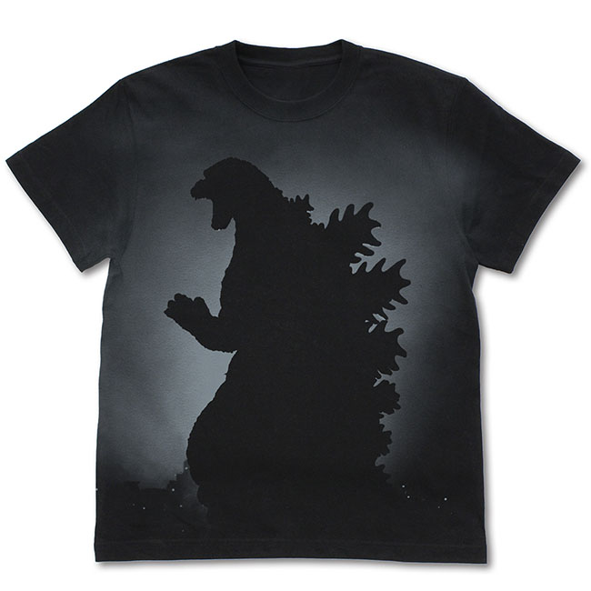『ゴジラVSデストロイア』 オールプリントTシャツ/BLACK