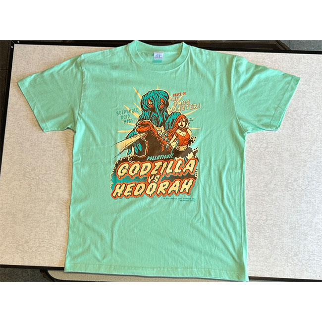 東宝怪獣Tシャツコレクション　ゴジラ対ヘドラ　メロン