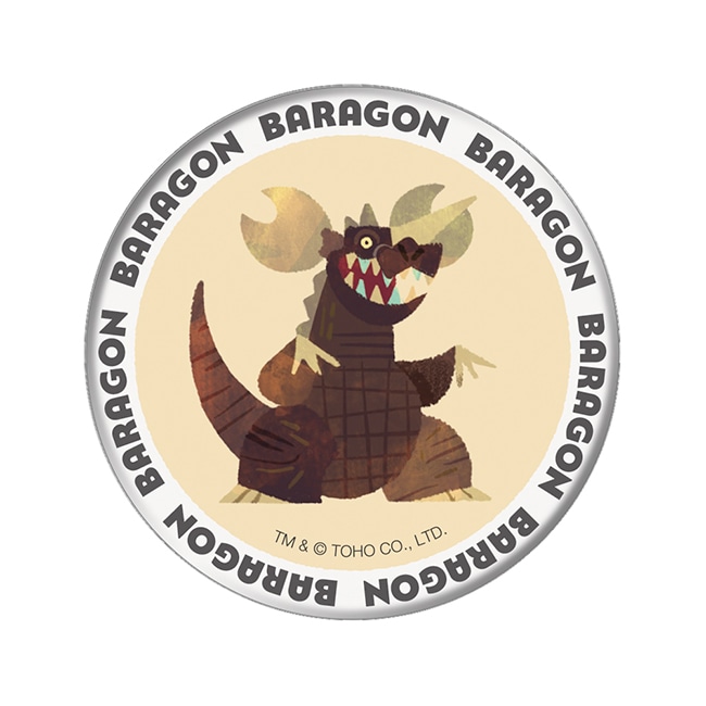 ハシゴダカ・アートコレクション 缶バッジ　BARAGON