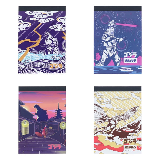 メモミニセット　ＪＡＰＡＮＥＳＥ　ＡＲＴ　ゴジラ　Ｂ