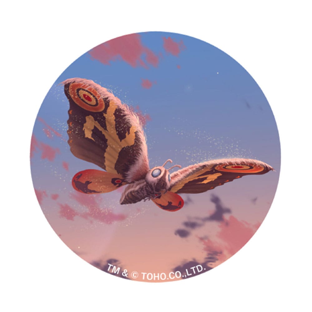 機龍（メカゴジラ）／品川幻想　缶バッジ　ーモスラー