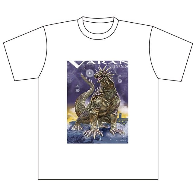 東宝怪獣Tシャツ　バラン