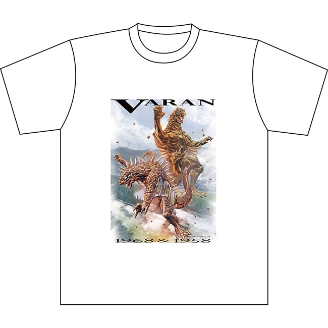 東宝怪獣Tシャツ　バラン＆バラン