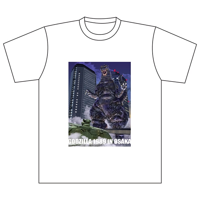 東宝怪獣Ｔシャツ　ゴジラ1989大阪