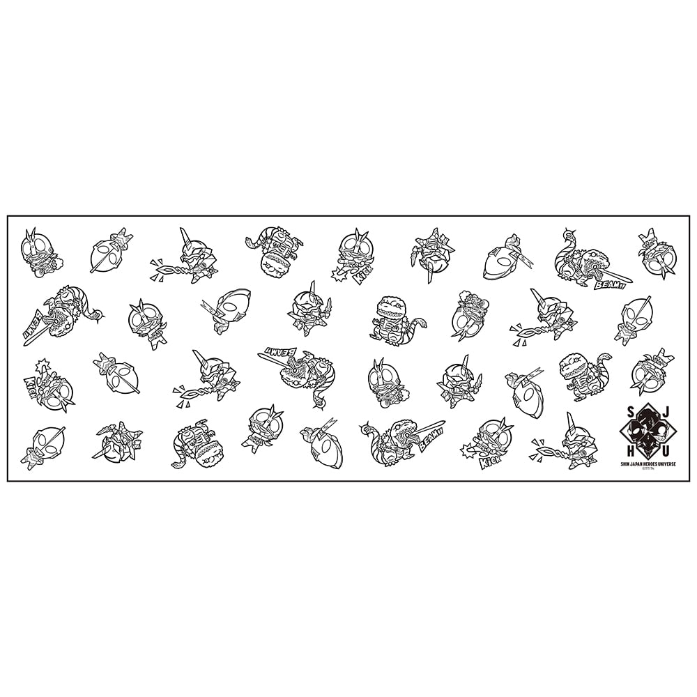 シン・ジャパン・ヒーローズ・ユニバース　手ぬぐい