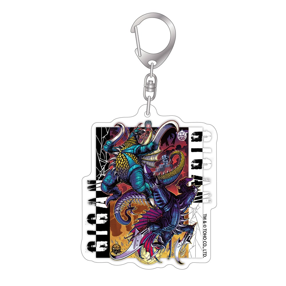 ガイガンオリジナル描き下ろしイラスト　アクリルキーホルダー