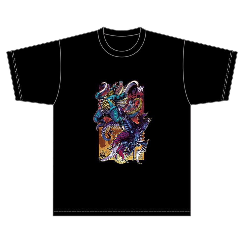 ガイガンオリジナル描き下ろしイラスト　Tシャツ　L