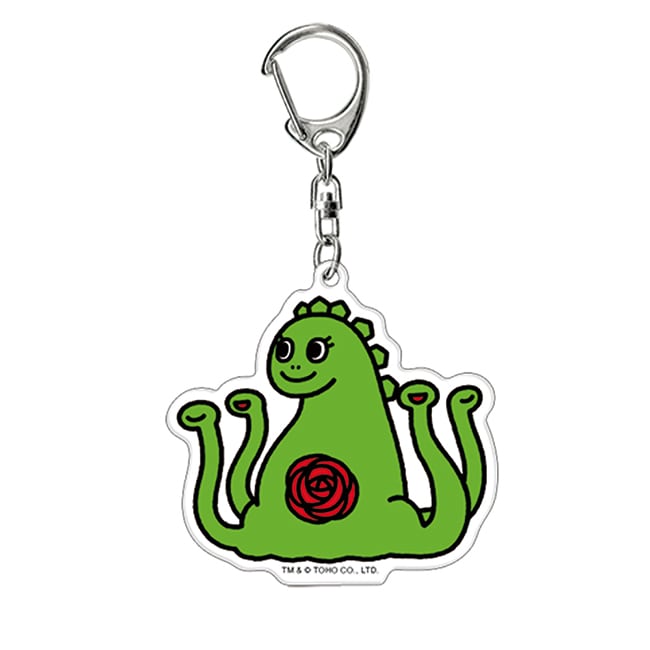 ちびゴジラの逆襲　アクリルキーホルダー　ちびビオランテ