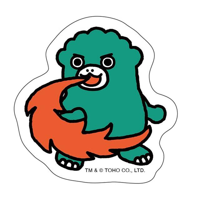 ちびゴジラの逆襲　ステッカー　ちびゴジラ