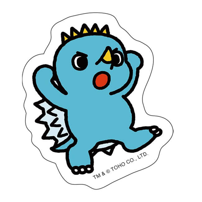 ちびゴジラの逆襲　ステッカー　ちびアンギラス