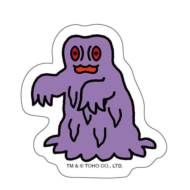ちびゴジラの逆襲　ステッカー　ちびヘドラ