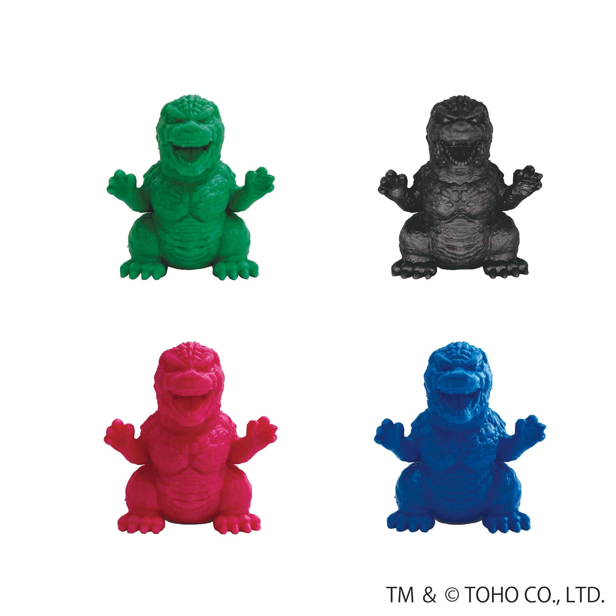 ゴジラけしごむコレクション	