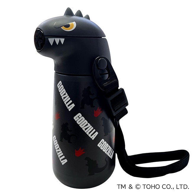 ゴジラステンレスストローボトル