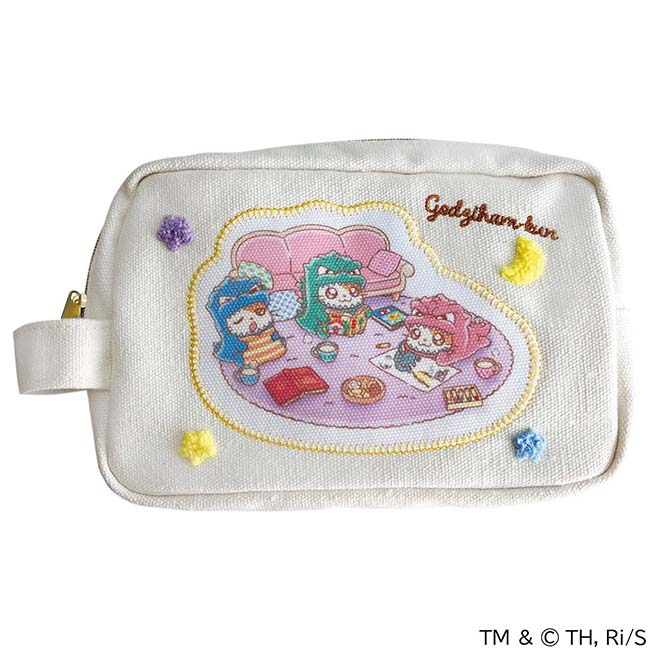 ゴジハムくんスクエアポーチ（HD）