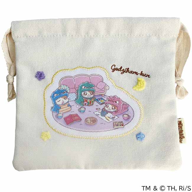 ゴジハムくん巾着（HD）