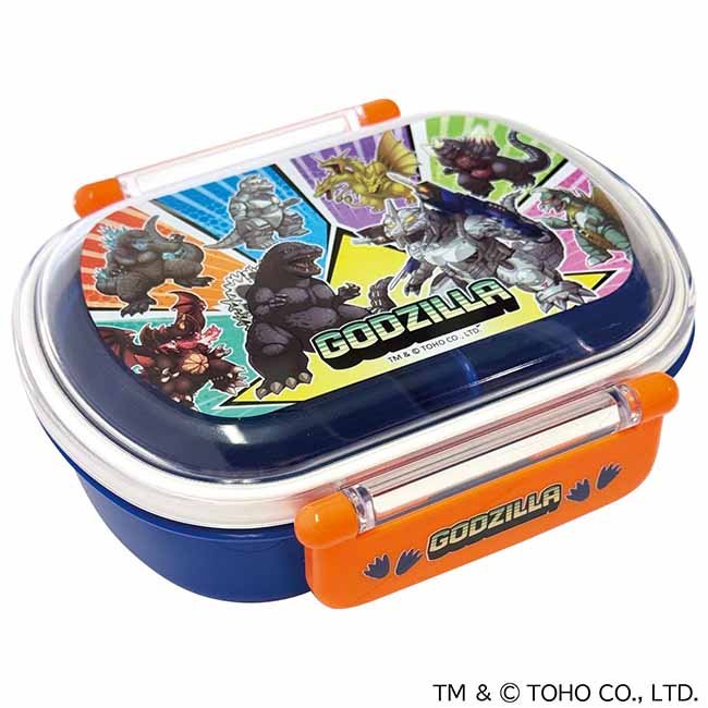 ゴジラふわっとフタタイトランチボックス