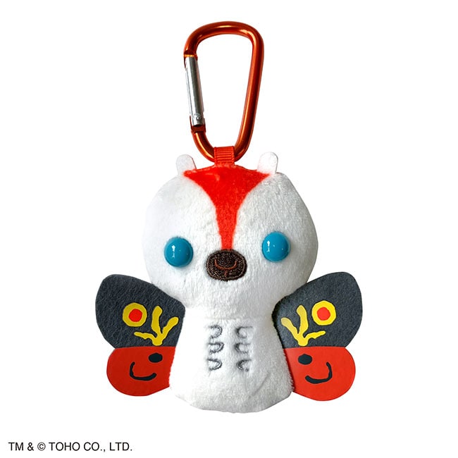 モスラ　ゴジラかも。カラビナマスコット