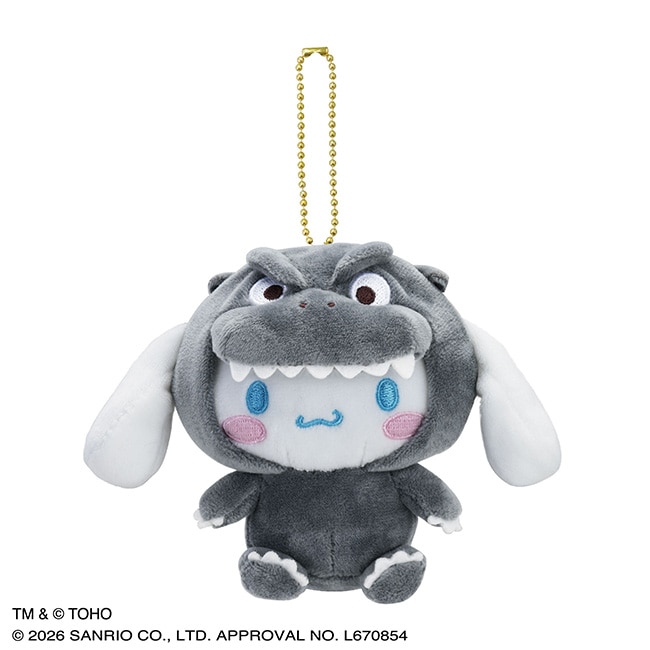 【2026年11月下旬から12月お届け】GODZILLA ・SANRIO CHARACTERS　マスコット（Ｅ）