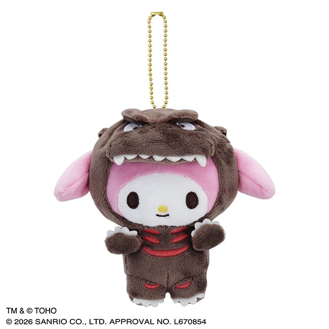 【2026年11月下旬から12月お届け】GODZILLA ・SANRIO CHARACTERS　マスコット（Ｂ）