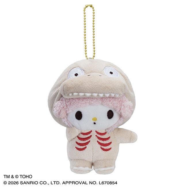 【2026年11月下旬から12月お届け】GODZILLA ・SANRIO CHARACTERS　マスコット（Ｄ）