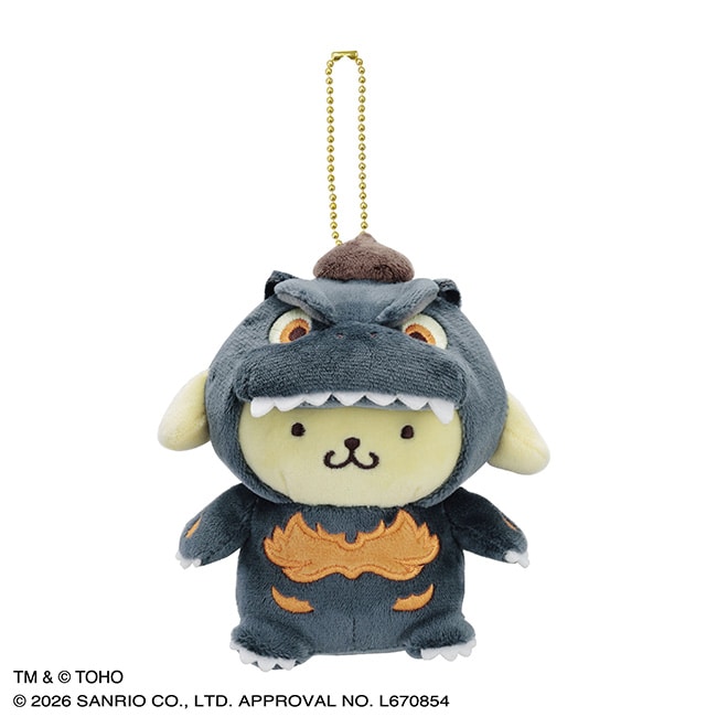 【2026年11月下旬から12月お届け】GODZILLA ・SANRIO CHARACTERS　マスコット（Ｆ）