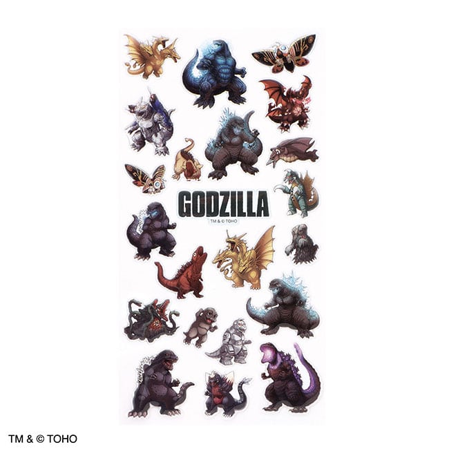 GODZILLA BATTLE LINE　立体クリアシール
