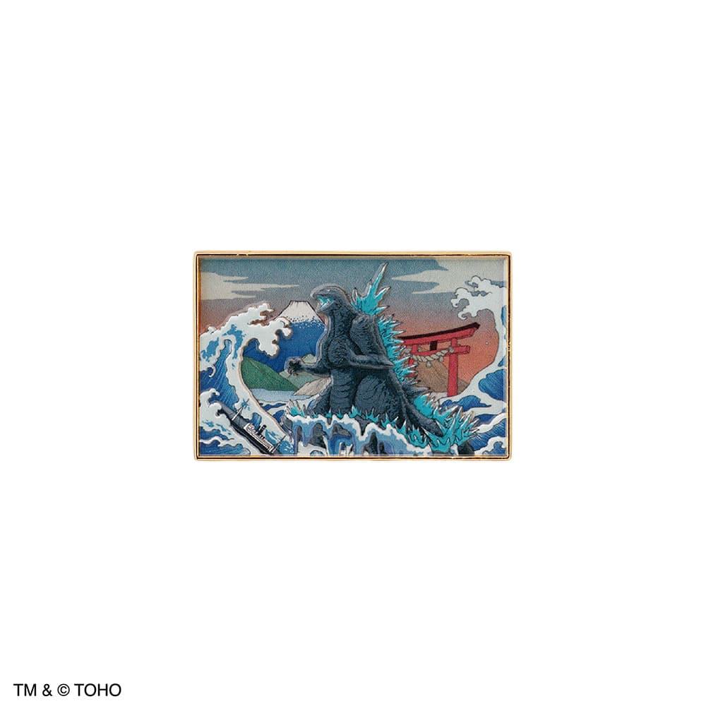 ゴジラ（２０２６）浮世絵　ピンズ（DZ）