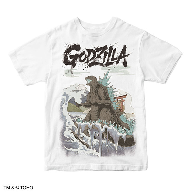ゴジラ（２０２６）浮世絵　ビッグプリントTシャツ（DZ）