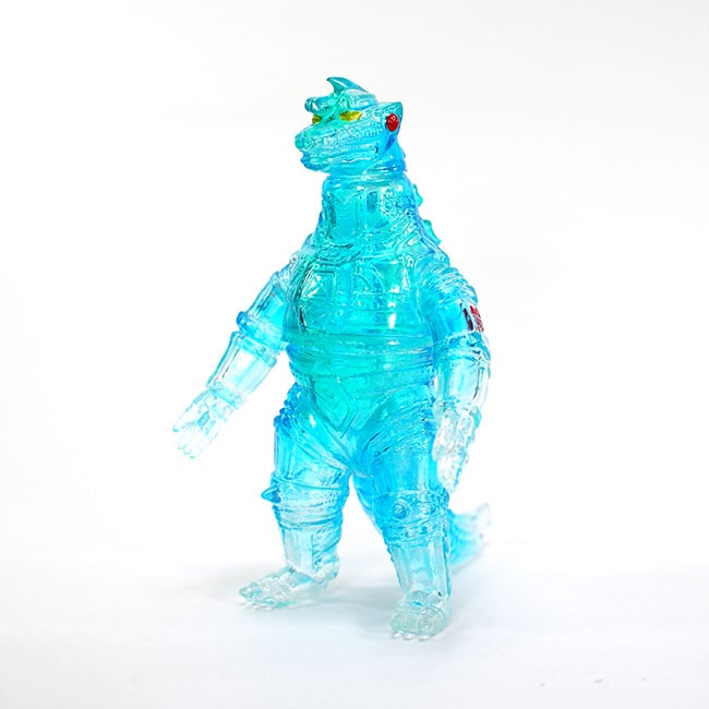 CCP ミドルサイズシリーズ ゴジラEX【第1弾】メカゴジラ（1974）クリアブルー