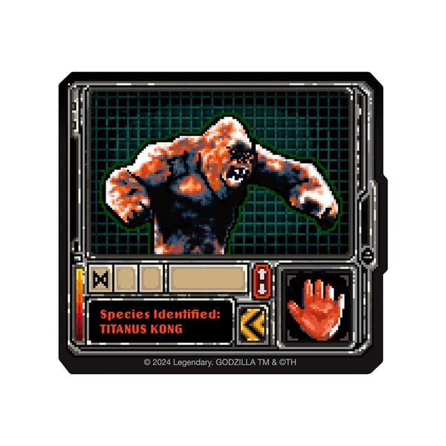 ゴジラ×コング　ミニデコステッカー／KONG　C