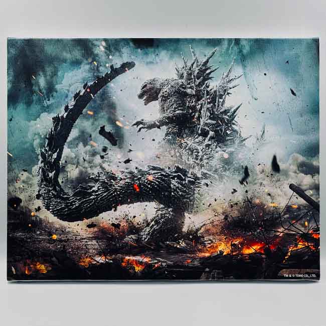 ゴジラアートパネル　振り返り