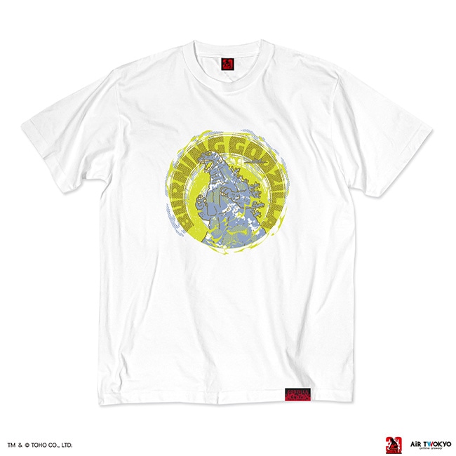 『ゴジラVSデストロイア』30周年　シーンイラストTシャツ 2（バーニングゴジラ）