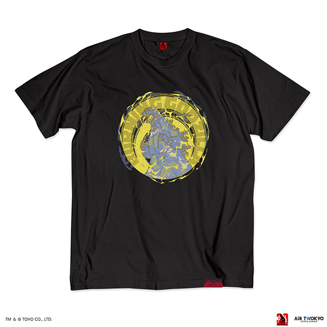 『ゴジラVSデストロイア』30周年　シーンイラストTシャツ 2（バーニングゴジラ）