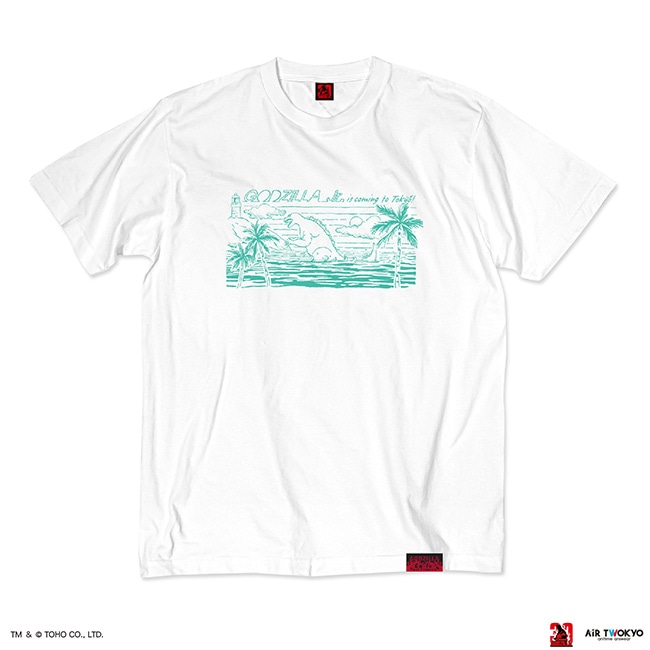 『ゴジラVSデストロイア』30周年　シーンイラストTシャツ 4（ゴジラジュニア）