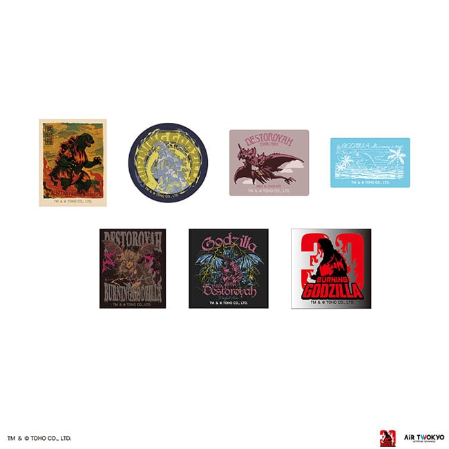 『ゴジラVSデストロイア』30周年　ステッカーセット