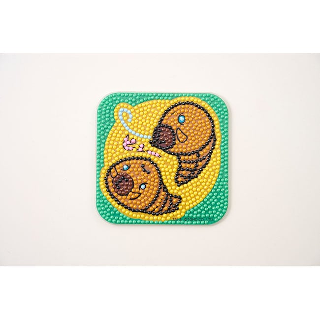 ダイヤモンドフィックス　コースター　モスラ幼虫