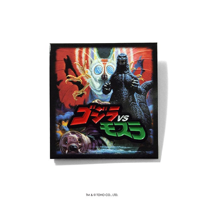 ゴジラ｜HOMEGAME　ゴジラVSモスラ  ピンバッジ